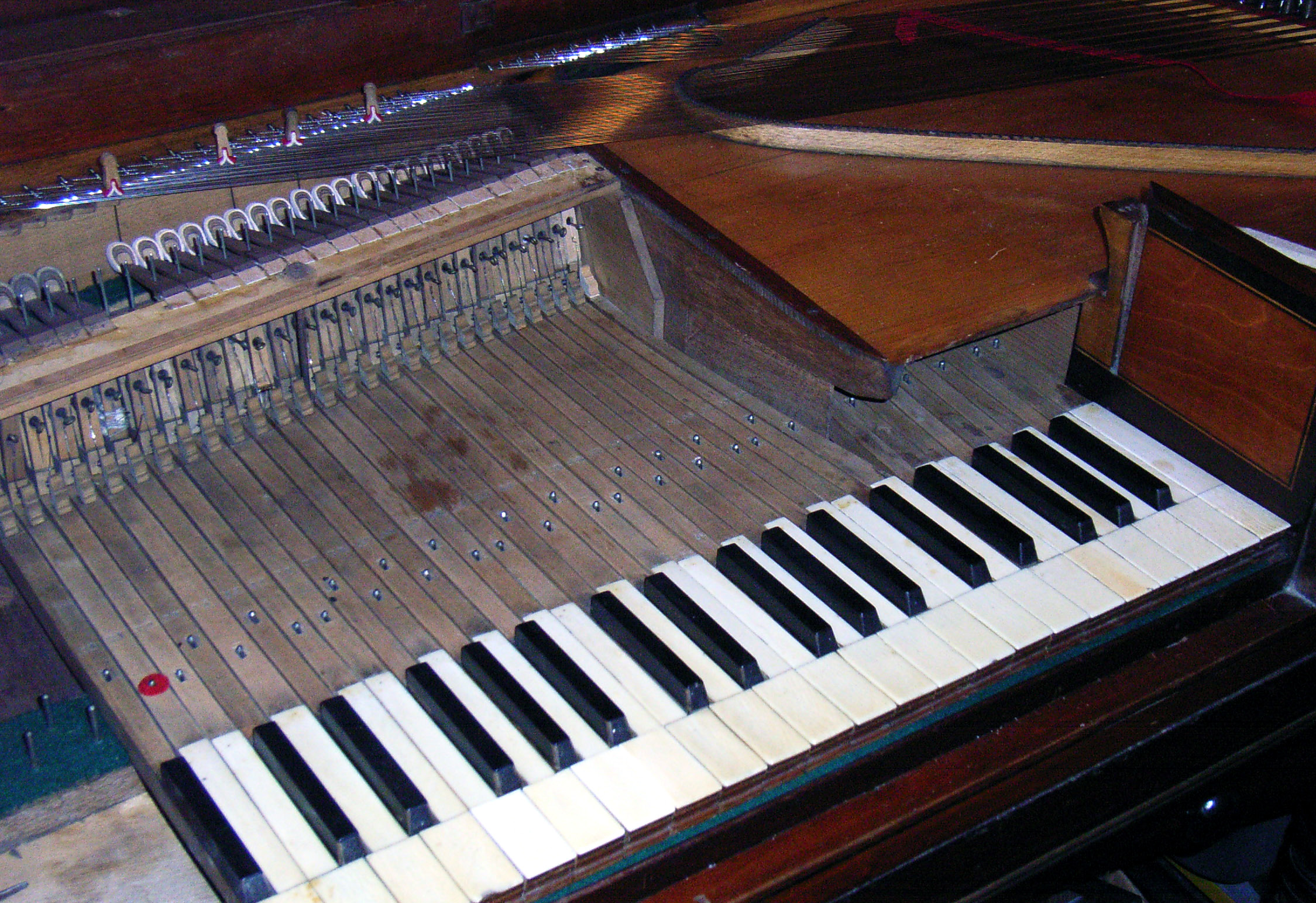 Clementi Square Piano 8791, July 2007